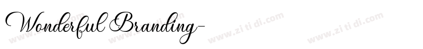 Wonderful Branding字体转换